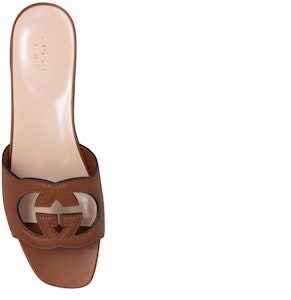 (W) Sandal Gucci Interlocking G Cut-Out 'Cuir' 694451-US000-2535 Shop (W) Sandal Gucci Interlocking G Cut-Out 'Cuir' 694451-US000-2535