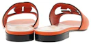Details for (W) Gucci Interlocking G Cut-Out Slide Sandal ''Oranje Leer'' 694451-US000-7519