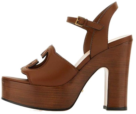 (Women) Gucci Interlocking G Cut Out sandal 'Cuir Leather' 730022-US000-2535 Buy (Women) Gucci Interlocking G Cut Out sandal 'Cuir Leather' 730022-US000-2535