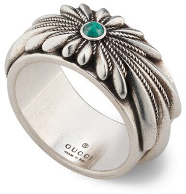 (W) Cincin Perak GUCCI Interlocking G Terukir 925 Wanita - Perak. 752450-J8749-8183 Lookbook (W) Cincin Perak GUCCI Interlocking G Terukir 925 Wanita - Perak. 752450-J8749-8183