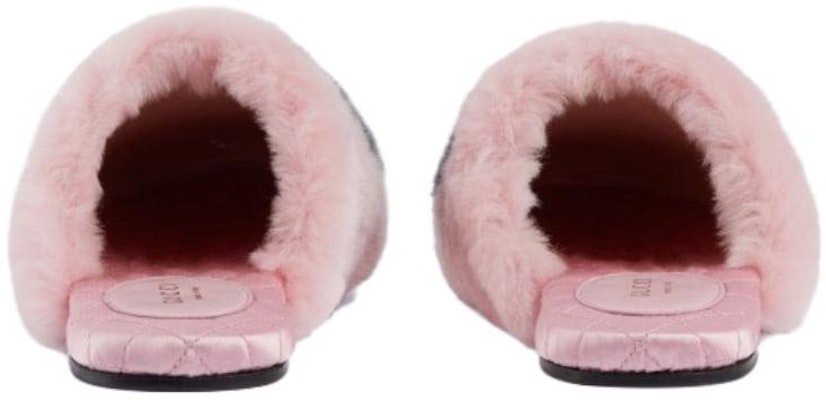 (Women) Gucci Faux-Fur Slipper 'Interlocking G - Pink Black' 719847-AAAUL-8440 Shop (Women) Gucci Faux-Fur Slipper 'Interlocking G - Pink Black' 719847-AAAUL-8440