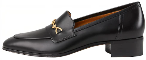 (Women) Gucci Interlocking G Horsebit Loafer Black Leather 658268-1W600-1000 (Women) Gucci Interlocking G Horsebit Loafer Black Leather 658268-1W600-1000