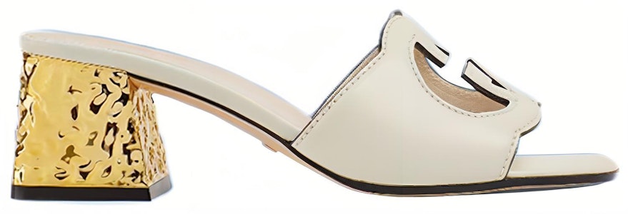 (W) グッチ GGカットアウト サンダル (ホワイト) 694450-US000-9022 Order (W) グッチ GGカットアウト サンダル (ホワイト) 694450-US000-9022