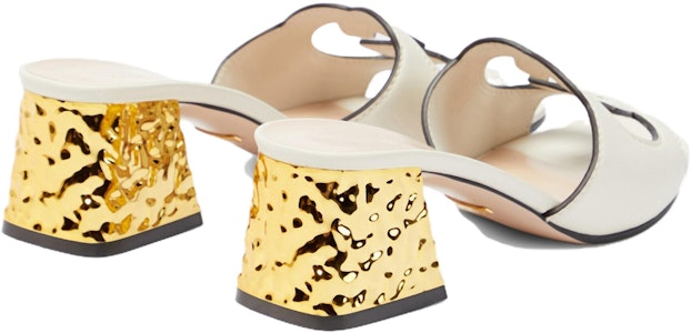 (W) グッチ GGカットアウト サンダル (ホワイト) 694450-US000-9022 Purchase (W) グッチ GGカットアウト サンダル (ホワイト) 694450-US000-9022