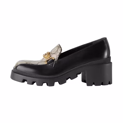 (W) Gucci Interlocking G loafers 'Black'