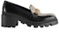 (W) Kasut Loafer Gucci Interlocking G 'Hitam' 670417-DKSM0-1063