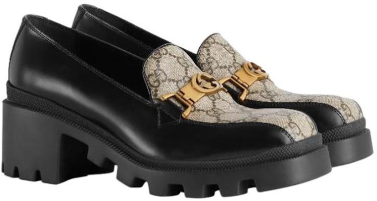 (Women) Gucci Interlocking G loafers 'Black' 670417-DKSM0-1063 Lookbook (Women) Gucci Interlocking G loafers 'Black' 670417-DKSM0-1063