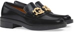 Lookbook (W) Gucci Interlocking G Loafers Kulit Hitam 701791-10R60-1000