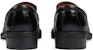 (W) Gucci Interlocking G Loafers Kulit Hitam 701791-10R60-1000