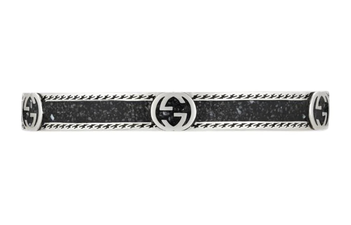 Order (W) Pulsera GUCCI de Plata 925 con Patrón Interlocking G para Mujer. YBA645570003