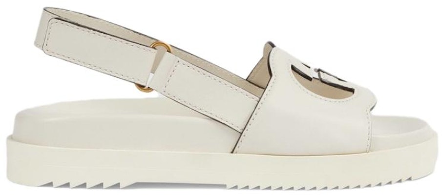 (Women) Gucci Interlocking G Sandal 'White' 738687-US000-9022 Order (Women) Gucci Interlocking G Sandal 'White' 738687-US000-9022