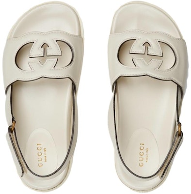 (W) 구찌 인터로킹 G 샌들 (화이트) 738687-US000-9022 Lookbook (W) 구찌 인터로킹 G 샌들 (화이트) 738687-US000-9022