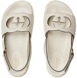 (W) 구찌 인터로킹 G 샌들 (화이트) 738687-US000-9022 Lookbook (W) 구찌 인터로킹 G 샌들 (화이트) 738687-US000-9022