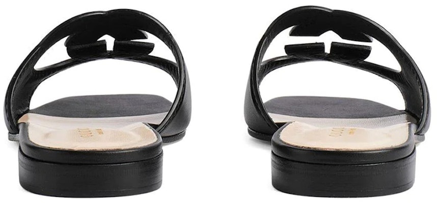 (W) Sandal Bulu Shearling Gucci Interlocking G 'Hitam' 694451-US000-1000 Shop (W) Sandal Bulu Shearling Gucci Interlocking G 'Hitam' 694451-US000-1000