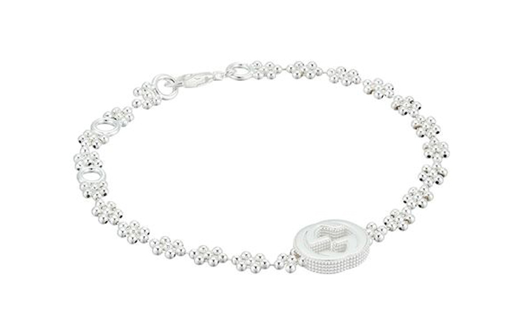 Lookbook (W) GUCCI 互扣G純銀手鏈 銀色 481687-J8400-8106