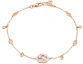 Buy (Women) GUCCI Interlocking Logo 18K Rose Gold Diamond Bracelet for Women - Rose Gold. 729403J85405702