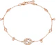 Order (Women) GUCCI Interlocking Logo 18K Rose Gold Diamond Bracelet for Women - Rose Gold. 729403J85405702