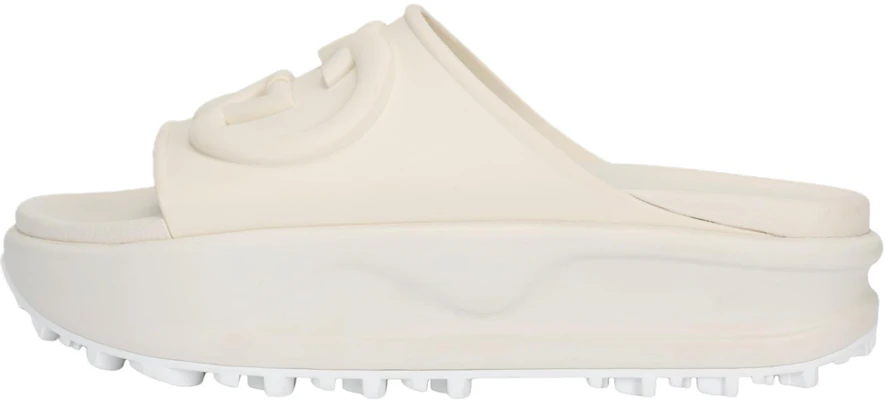 (W) Sandales à Plateforme GUCCI Logo Entrelacé Caoutchouc Blanc Cassé 692845 JF000 9110 Buy (W) Sandales à Plateforme GUCCI Logo Entrelacé Caoutchouc Blanc Cassé 692845 JF000 9110