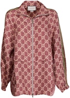 (Women) Gucci Interlocking Logo Zip-Up Collared Jacket 625007-XJCL5-5281 (Women) Gucci Interlocking Logo Zip-Up Collared Jacket 625007-XJCL5-5281