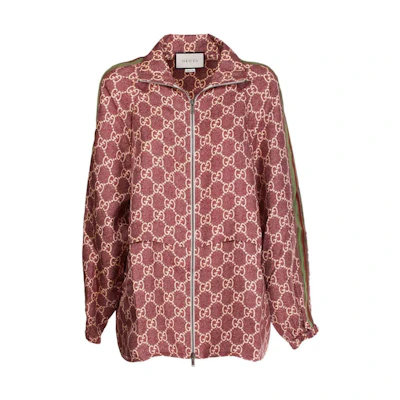 (Women) Gucci Interlocking Logo Zip-Up Collared Jacket 625007-XJCL5-5281