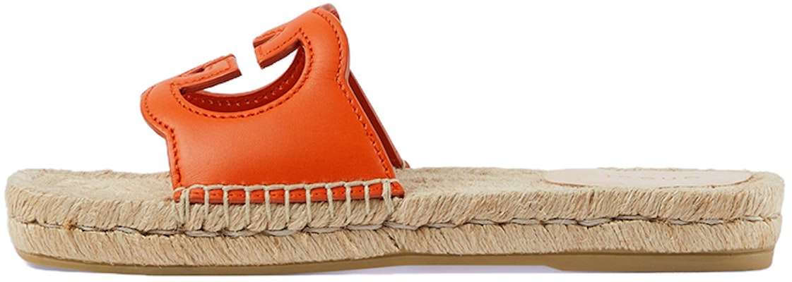 (Women) Gucci Interlocking Slide 'Orange' 725830-US000-7519 Buy (Women) Gucci Interlocking Slide 'Orange' 725830-US000-7519