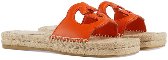 (W) Gucci Sandal Selop Interlocking 'Oranye' 725830-US000-7519 Order (W) Gucci Sandal Selop Interlocking 'Oranye' 725830-US000-7519