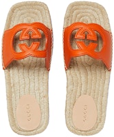 (W) Gucci Sandal Selop Interlocking 'Oranye' 725830-US000-7519 Lookbook (W) Gucci Sandal Selop Interlocking 'Oranye' 725830-US000-7519