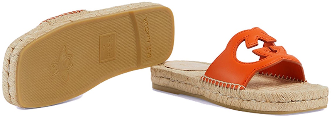(Women) Gucci Interlocking Slide 'Orange' 725830-US000-7519 Purchase (Women) Gucci Interlocking Slide 'Orange' 725830-US000-7519