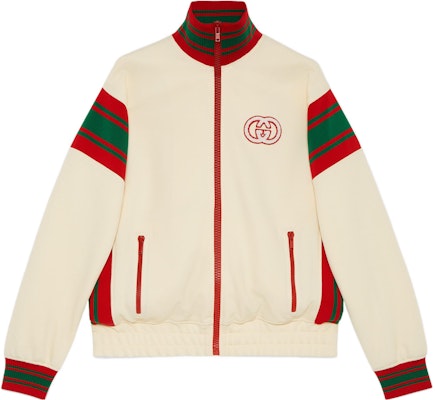 (W) 古驰 SS23 白色针织拉链夹克附补丁 718315-XJEWO-9782 Buy (W) 古驰 SS23 白色针织拉链夹克附补丁 718315-XJEWO-9782