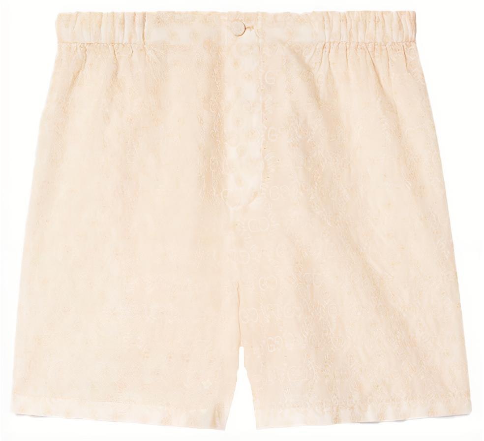 women-gucci-ivory-plain-zip-pocket-casual-shorts-627841-zaerj-9200