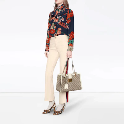 (W) GUCCI Seluar Denim Flared Kapas Putih Ivory. 527630-XRB86-9278 Purchase (W) GUCCI Seluar Denim Flared Kapas Putih Ivory. 527630-XRB86-9278