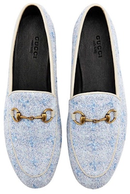 (W) (女性用) グッチ ジョーダン ツイード ローファー『ブルー』431467-GYV10-4590 431467-GYV10-4590 Shop (W) (女性用) グッチ ジョーダン ツイード ローファー『ブルー』431467-GYV10-4590 431467-GYV10-4590