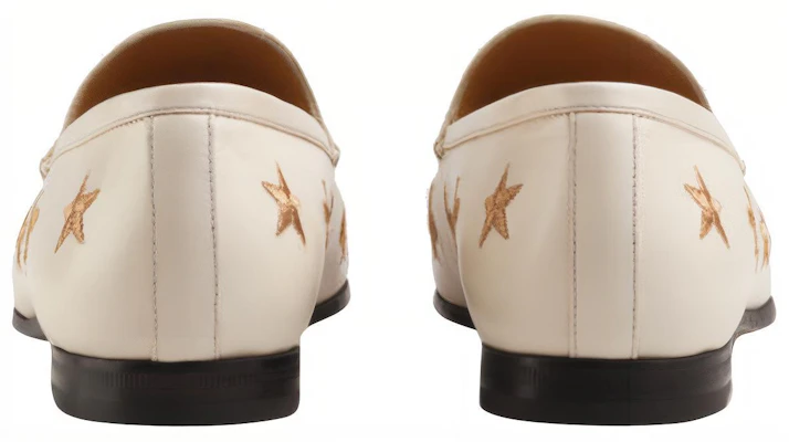 (W) Gucci Jordaan Mocassini Ricamati in Pelle Bianca 505281-D3V00-9022 Purchase (W) Gucci Jordaan Mocassini Ricamati in Pelle Bianca 505281-D3V00-9022
