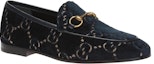 Order (W) Gucci Jordaan Kasut Loafer GG 'Biru' 431467-9JT20-4280