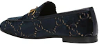 Shop (W) Gucci Jordaan Kasut Loafer GG 'Biru' 431467-9JT20-4280