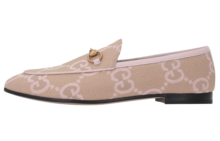 (Women) Gucci Jordaan Jumbo GG Loafers 'Pink' 431467-FABB1-8869