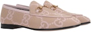 Lookbook (W) Loafer Gucci Jordaan Jumbo GG 'Pink' 431467-FABB1-8869