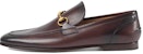 Gucci Jordaan Loafer 'Kulit Coklat Gelap' 406994-BLM00-2024