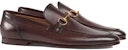 Gucci Jordaan Loafer 'Kulit Coklat Gelap' 406994-BLM00-2024