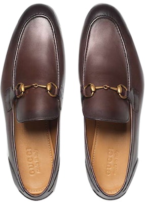Gucci Jordaan 乐福鞋 '深棕色皮革' 406994-BLM00-2024 Shop Gucci Jordaan 乐福鞋 '深棕色皮革' 406994-BLM00-2024
