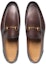 Shop Gucci Jordaan Loafer 'Kulit Coklat Gelap' 406994-BLM00-2024