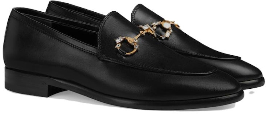 GUCCI古馳 Jordaan 皮革 樂福鞋 0.6cm 女款 黑色 Lookbook GUCCI古馳 Jordaan 皮革 樂福鞋 0.6cm 女款 黑色