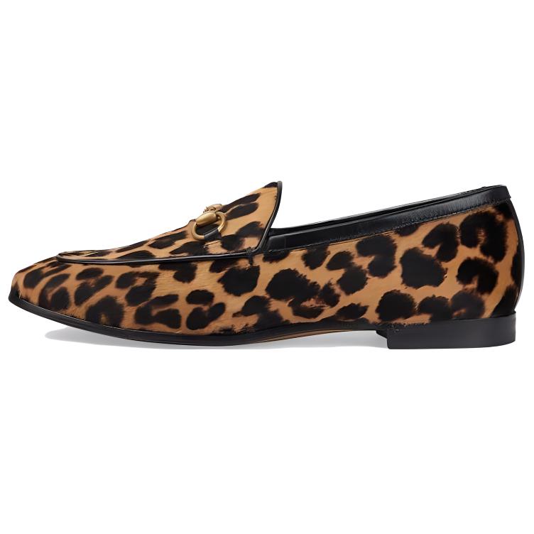 Buy (W) Mocassins en Cuir Gucci Jordaan ''Marron'' 771054-AACZ2-9342