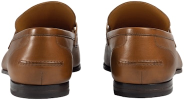 GUCCI 古馳 Jordaan 皮革樂福鞋 棕色 Shop GUCCI 古馳 Jordaan 皮革樂福鞋 棕色