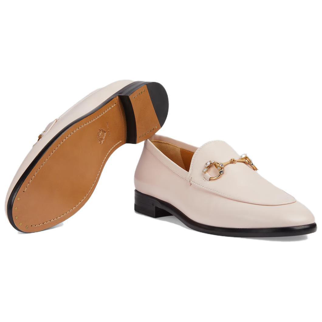 Purchase (W) 古驰Jordaan粉色皮革乐福鞋 759918-C9D00-5912