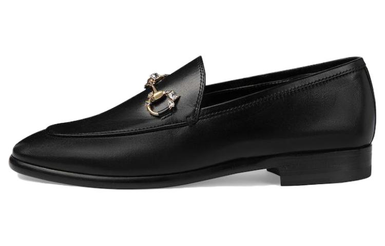 Buy (W) Gucci Jordaan Loafer ''Zwart Leer'' 759918-C9D00-1000