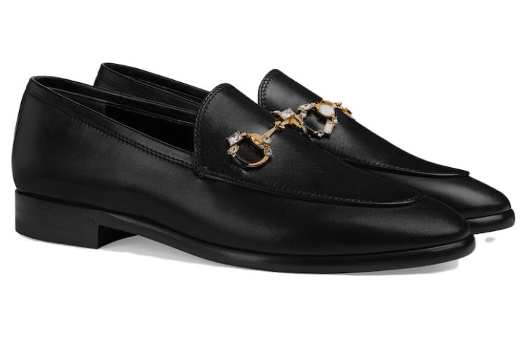 Shop (W) Gucci Jordaan Loafer ''Zwart Leer'' 759918-C9D00-1000