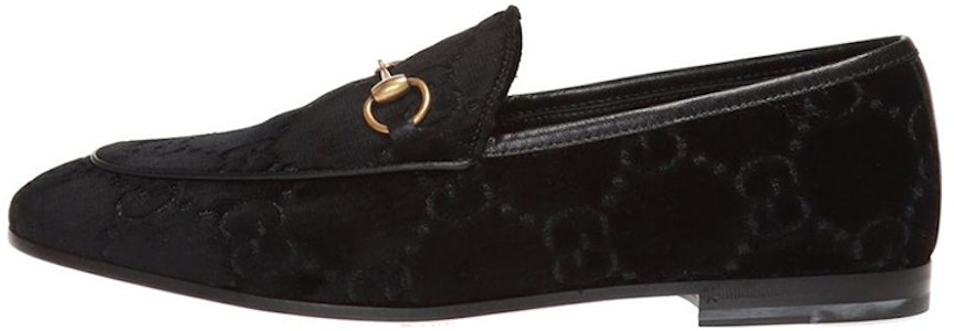 (W) 古驰乔丹乐福鞋 '黑色天鹅绒' 431467-9JT20-1000 Buy (W) 古驰乔丹乐福鞋 '黑色天鹅绒' 431467-9JT20-1000