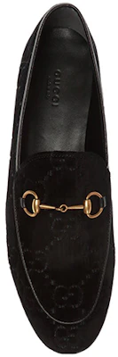 (W) Gucci Jordaan Loafer 'Beludru Hitam' 431467-9JT20-1000 Shop (W) Gucci Jordaan Loafer 'Beludru Hitam' 431467-9JT20-1000