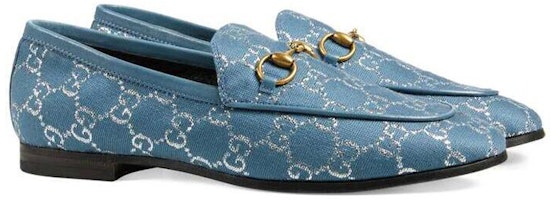 (W) グッチ ジョーダン ローファー ブルー 431467-2C820-4691 Order (W) グッチ ジョーダン ローファー ブルー 431467-2C820-4691